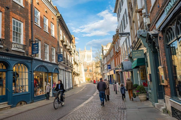 Cambridge street scene