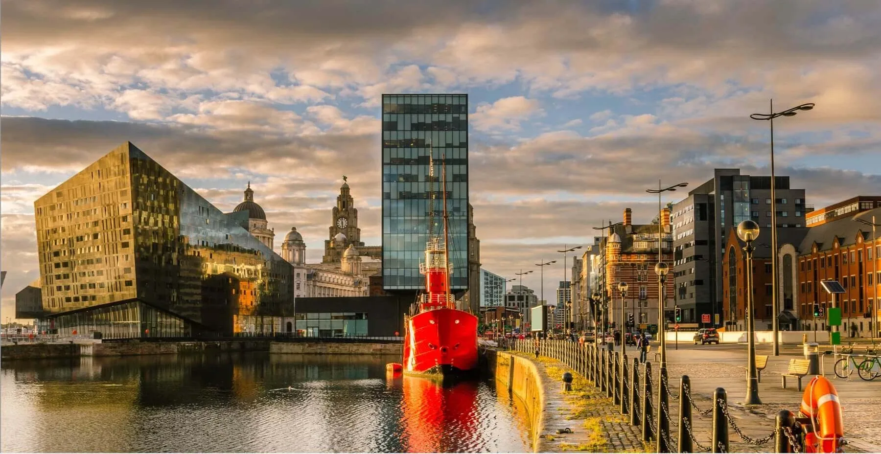Liverpool city centre architecture