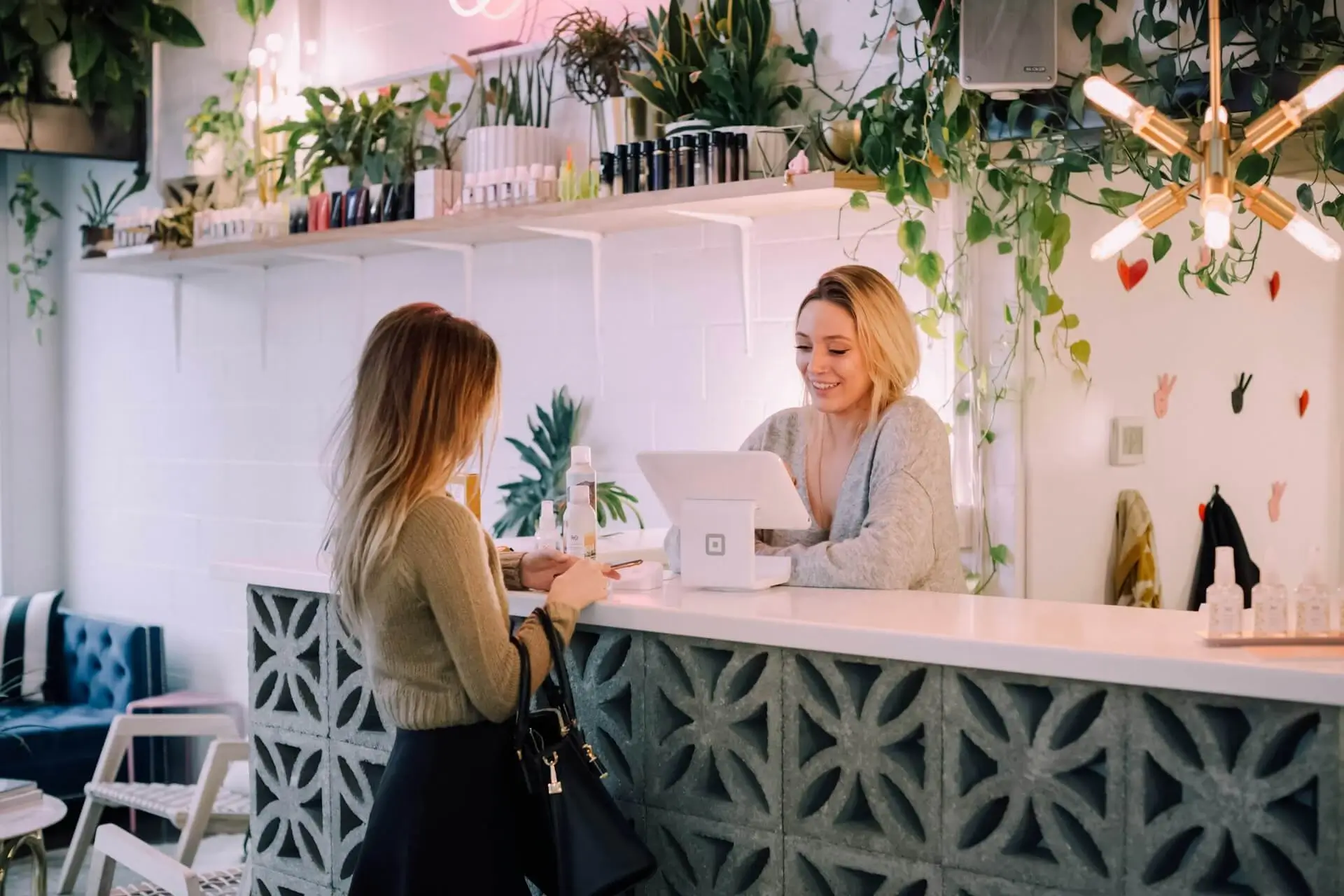 Independent retail shop interior