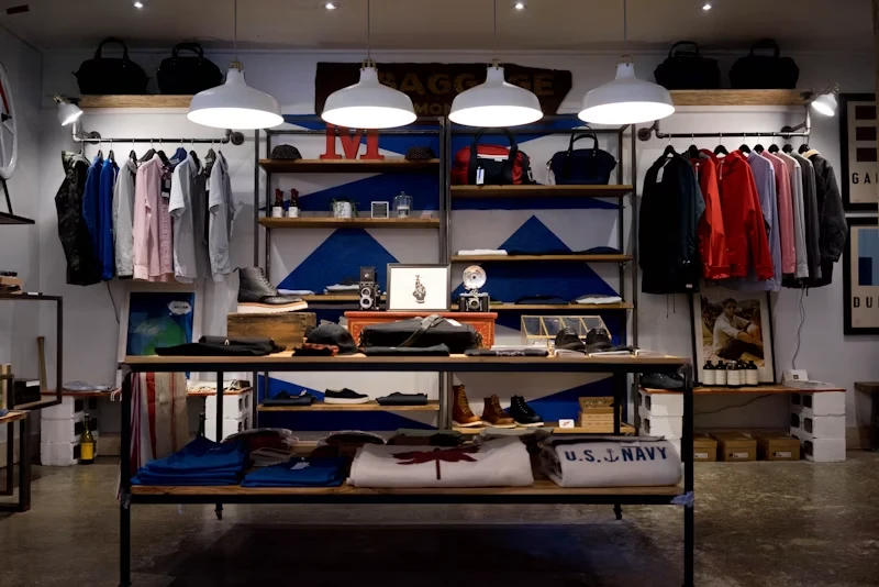 Independent local shop interior